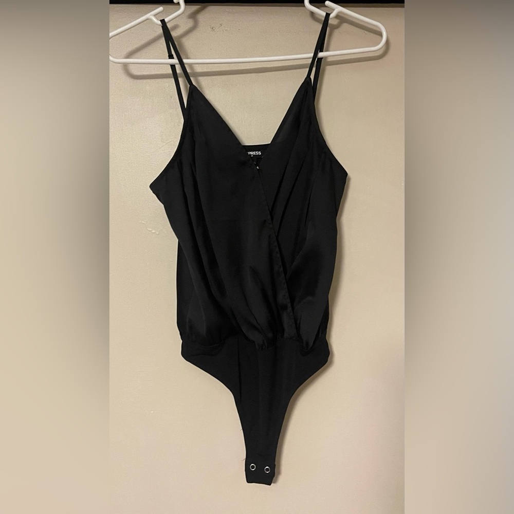 Black Expresss low cut bodysuit
